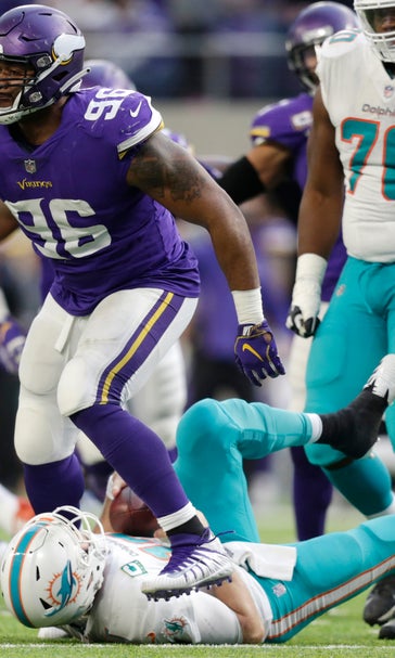Vikings sack Tannehill 9 times as Dolphins take 41-17 loss